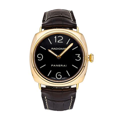 panerai radiomir rose gold|Pre.